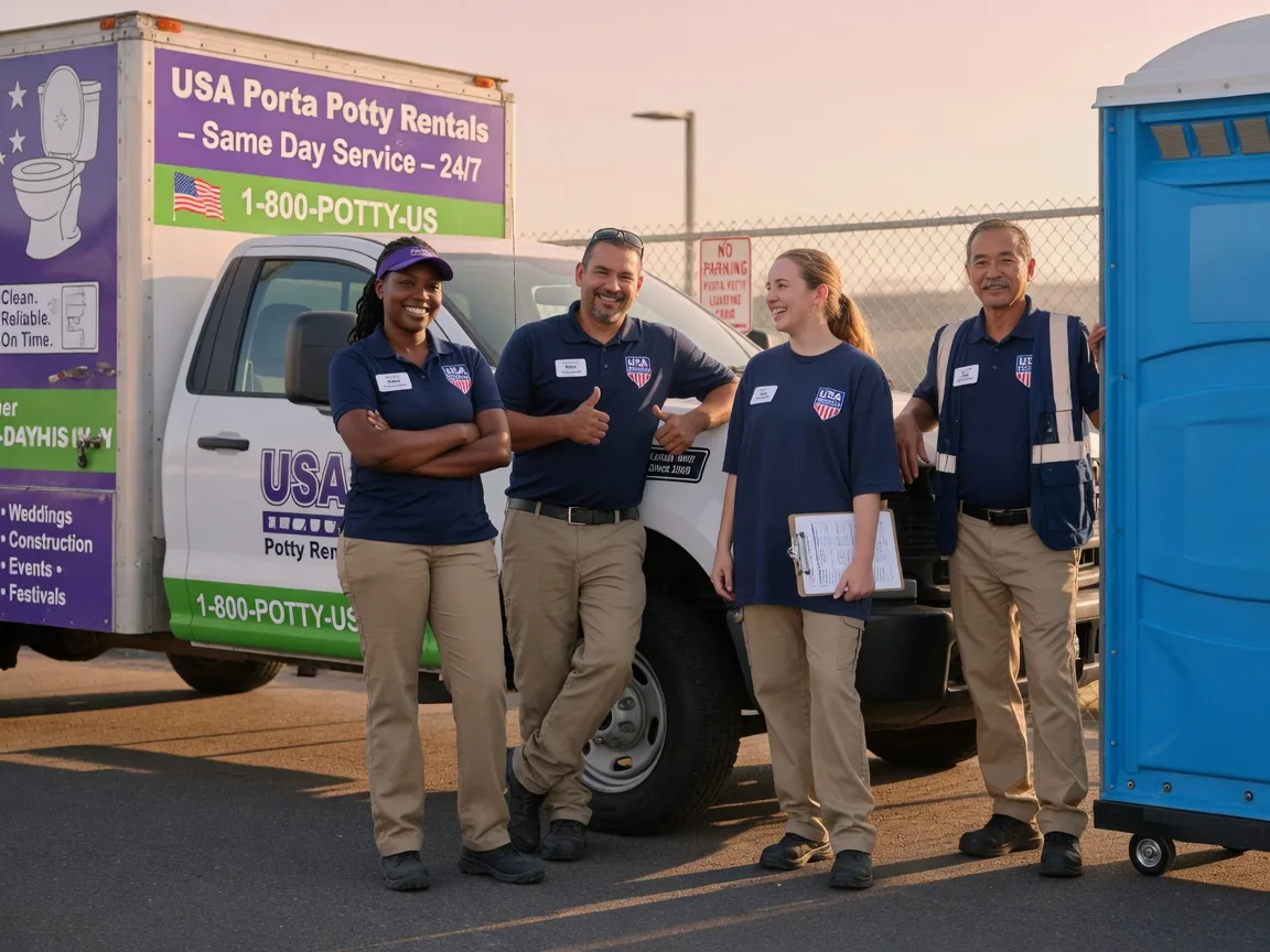 Porta Potty Rental company in Canton, MS